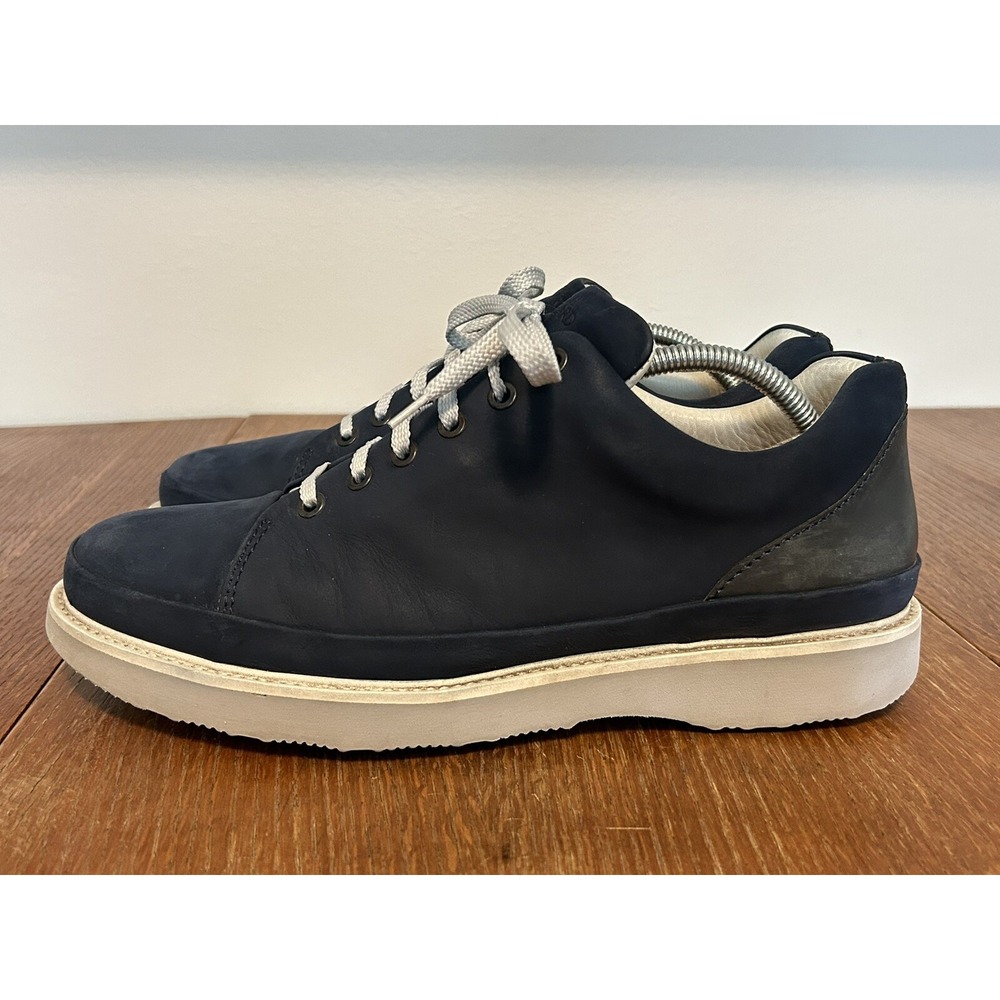 Samuel Hubbard 'Hubbard Fast' Mens Size 11 Shoes Blue Nubuck Leather Casual